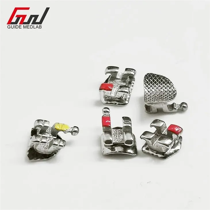 4 standard metal braces