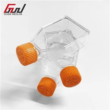 Frasco de botella de cultivo celular